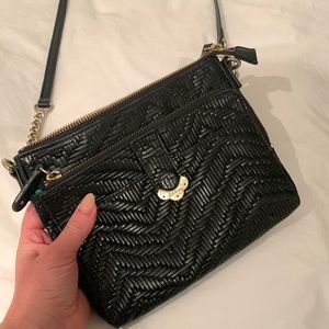 Jack Rogers Back weave satchel